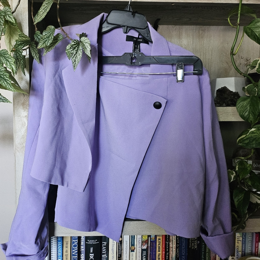 Forever 21 Skirt And Jacket Set